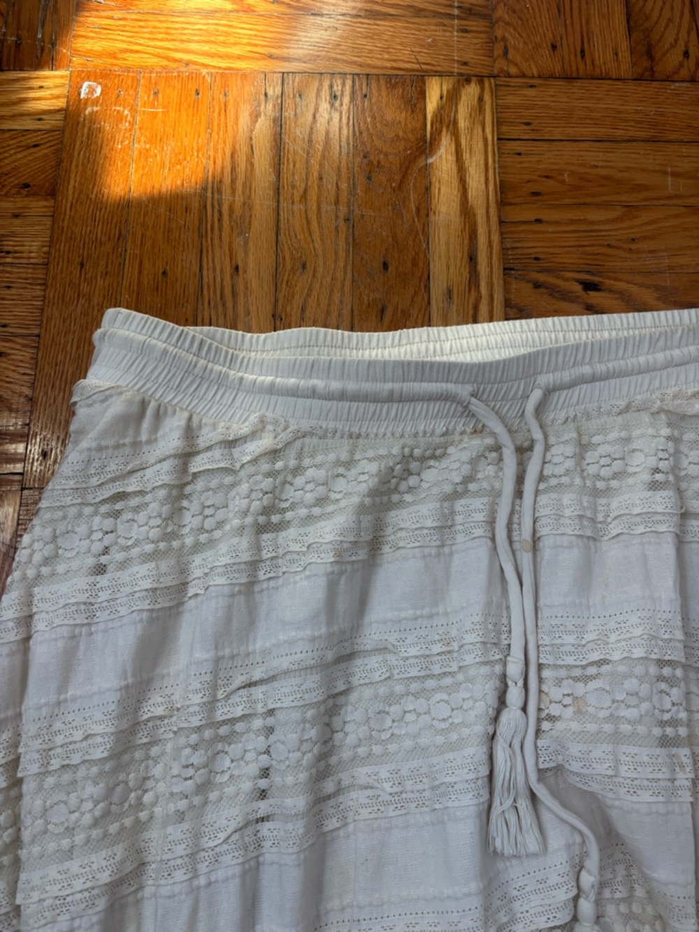 torrid Cream Lace Maxi Skirt - Picture 3 of 6